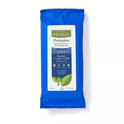 Medline Remedy Phytoplex Cream Cloths Demithicone Wipes For  Incontinence Care • $7.45