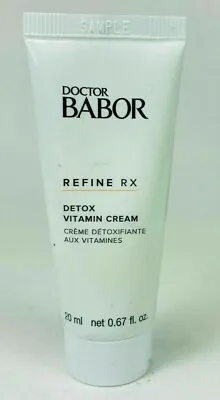 Babor Doctor Refine RX Detox Vitamin Cream Detoxifiante  20ml / 0.67oz Travel • $9.99