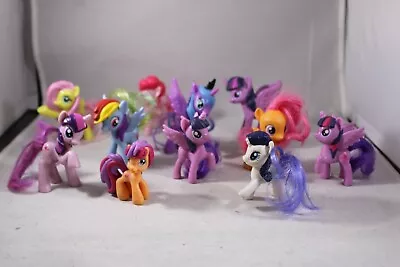 Lot Of 11  3  My Little Pony McDonalds Happy Meal Toys Hasbro Brushable  Lot • $13.95