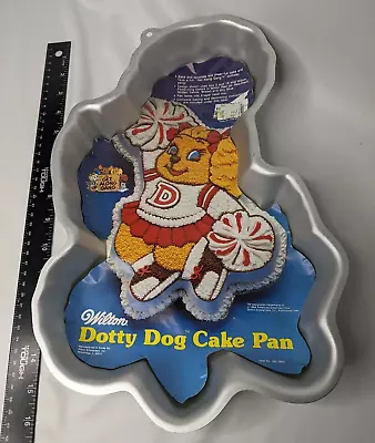 $9.99 • Buy Vintage Wilton Dotty Dog Cake Pan 2105-3975 Get Along Gang  W/ Instructions