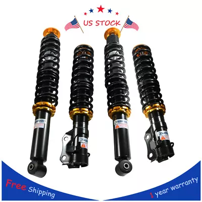 Coilovers Shock Assembly Absorber Spring Struts Kit For VW MK2 MK3 GOLF & JETTA • $209.95