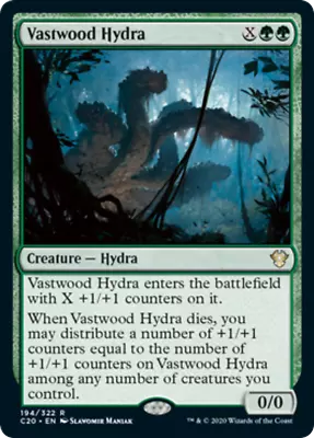 Vastwood Hydra Commander 2020: Ikoria NM Green Rare MAGIC MTG CARD ABUGames • $1.85