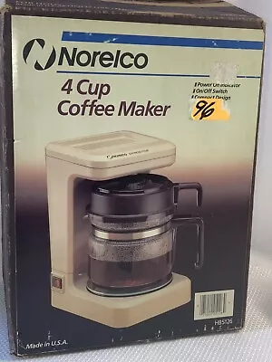Norelco HB 5126 4 Cup Coffee Maker Vintage  • $26.95