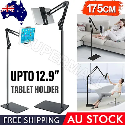 $20.95 • Buy Adjustable Hands Free Floor Stand Holder For Tablet IPad IPhone Up To 12.9 OZ
