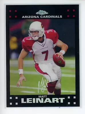 2007 Topps Chrome Refractors #TC1 Matt Leinart • $5