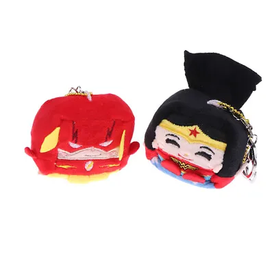 Avengers Plush Doll Toys Keychain Pendant Surrounding Car Keyring Backpack De Wi • $6.71