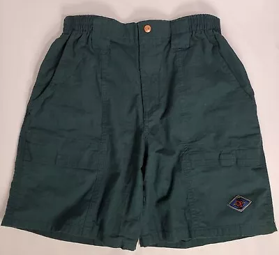 Vtg 80s 90s Ocean Pacific OP Longrider Hunter Green Shorts 100% Cotton 32 - 34 • $64.99