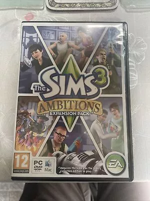 £7.20 • Buy The Sims 3 Ambitions Expansion Pack Pc/mac Dvd Fast Post Complete