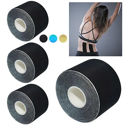 4 Rolls Kinesiology Tape 2yds Sports Athletic Adhesive Bandage Pain Therapy • $19.89