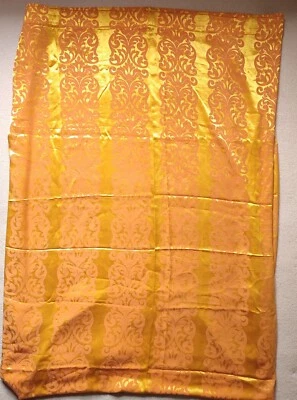 £9.95 • Buy Vintage Curtain 60s/70s 64  X 72 