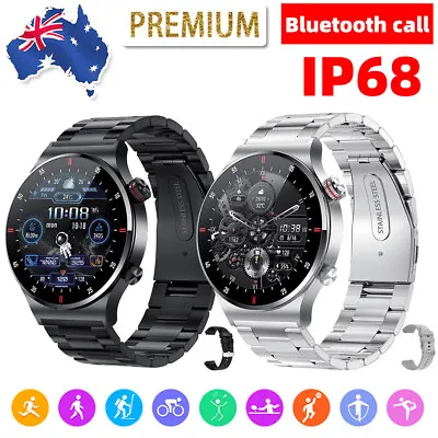$41.95 • Buy Smart Watches For Men/Women Bluetooth Call Waterproof Sports Heart Rate Monitor