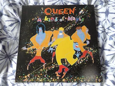 QUEEN A Kind Of Magic  VINYL LP 1986 ORIGINAL 1st PRESSING IN EX / EX • £10