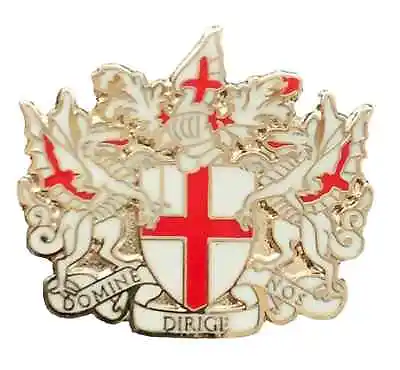 London Coat Of Arms Enamel Lapel Pin Badge (T1239) • £6.75