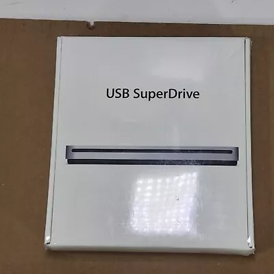 Apple USB SuperDrive CD/DVD Player External Drive MD564LL/A New Sealed Fast Ship • $69.96