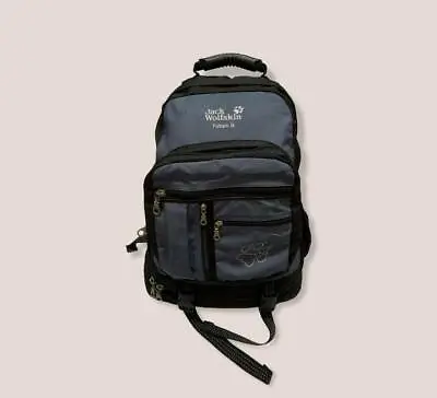 Vintage Jack Wolfskin Multi Compartment Travel Camping Rucksack/Backpack • £71.94