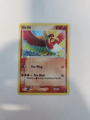 $3.99 • Buy Ho-Oh 1/17 Holo Rare Pokemon Card - Pop Series 5 Promo - LP To MP
