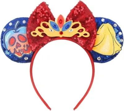 Minnie Mickey Mouse Ears Headband Disneyland Disney Snow White Princess HANDMADE • $11.99