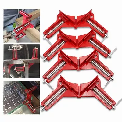Corner Clamps For Woodworking 90 Degree Clamps 4Pcs Right Angle Clamp Carpent... • $29.91