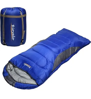 0 Degree Winter Sleeping Bags For Adults Camping (450GSM) - Temp Range (5F–32F)  • $69.99
