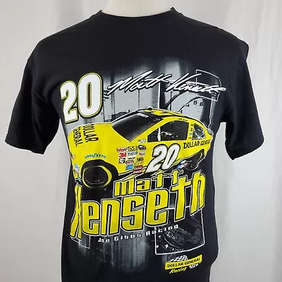 NASCAR Chase Authentics Matt Kenseth #20 T-Shirt Medium Black Two Sided Toyota • $24.99