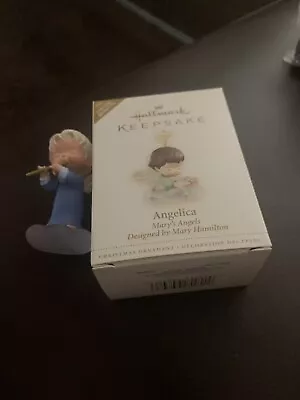 2006 Veronica Mary's Angels Hallmark Ornament & 2006  Angelica Limited Quantity • $24.99