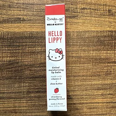 The Creme Shop X Hello Kitty Hello Lippy Tinted Moisturizing Lip Balm Strawberry • $7