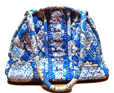 Vera Bradley Alice Shoulder Bag In Retired Blue Lagoon Pattern  • $17.99