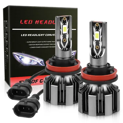 120W H11 LED Headlight Kit Low Beam Bulbs Super Bright 6000K White 25000LM • $14.98