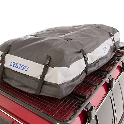 Kings Car Premium Waterproof Roof Top Bag Storage Cargo Bag Luggage Carrier 4WD • $149