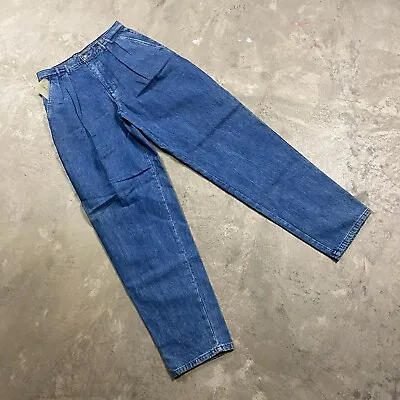 Vintage CALVIN KLEIN Jeans Made In USA Men’s 30x34 Pleated 90s Union Tapered NWT • $34.99