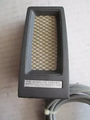 Vintage Electro Voice Model 718 Ceramic Microphone • $69.95