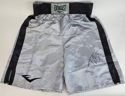 Tyson Fury Autographed Signed Everlast Boxing Trunks (Beckett Witness Certified) • $644.43