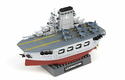 Meng Model Warship Builder: USS Lexington HMS Hood U-Boat Cleveland & Other • £20.99