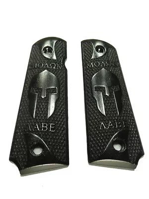 --Ebony Molon Labe Spartan Grips Compatible/Replacement  Browning 1911-22/380 • $45