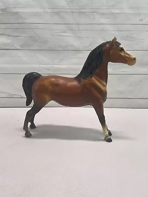 Vintage Breyer Horse #48 Semigloss Brown Show Stance Stretch Morgan • $35