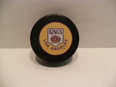 Vintage Los Angeles Kings Puck BRAND NEW! 1967 Inaugural Logo Yellow Crown Logo • $8.99