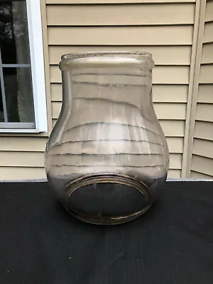 $65 • Buy Antique Original Large Embossed HAM Lantern Globe