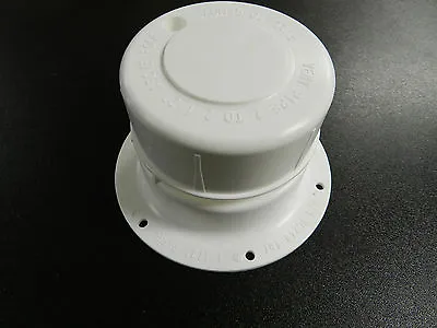 WHITE Plastic Attic/Plumbing Vent Cover / Cap 1-1/2  Pipe Diameter RV Trailer • $5.99