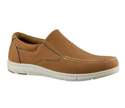 Mens Slip On Loafers Casual Walking Driving Boat Moccasin Smart Comfy Shoes Size • £21.95