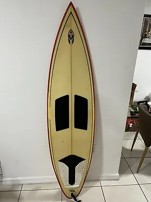 Vintage Multicolor Surfboard 6’2” Tri-Fin Design R. Richenberg Model# 8568 • $699.99