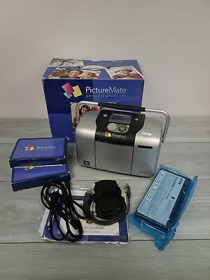 Epson PictureMate B271A Personal Photo Lab Picture Printer W/ Extra 4x7 Paper • $24.95