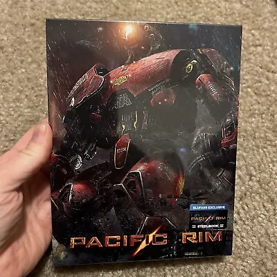 Pacific Rim SteelBook 3D Blu-ray Blufans Exclusive Art Cards 0463/2000 -new • $129