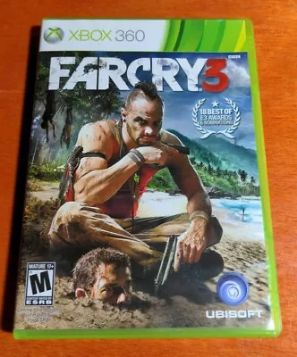 $8 • Buy Far Cry 3 Microsoft Xbox 360 Ubisoft Havok Adobe Flash Dolby Digital Mature