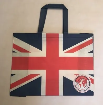 Poundland Reusable Shopping Bag Tote Eco Friendly Union Jack Flag Great Britain • £3.99