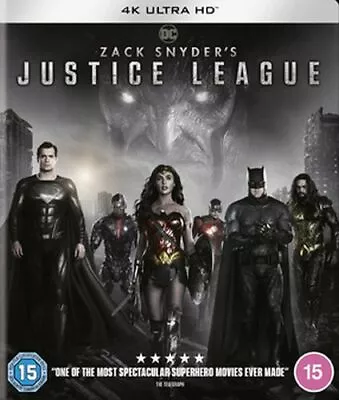 Zack Snyders Justice League 4k Ultra Hd  [uk] New  4k Bluray • $50.99