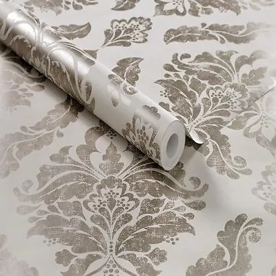 Boutique Luxury Damaris Cream Paste The Wall Wallpaper Pattern 104156 • £14