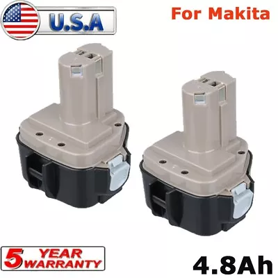 2x Replace For Makita 12V Battery 1200 1201 1222 1220 1233 1234 1235 PA12 6213D • $25.89