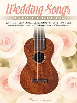 $8.06 • Buy New Wedding Songs For Ukulele Music Book - Uke Songbook