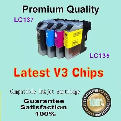 20 X LC137XL LC135 XL W/chip Ink Compatible With Brother MFC-J6920DW MFC-J6520DW • $30.99