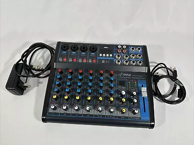 Pyle PMXU83BT 8-Channel Bluetooth Studio Mixer • $59.99